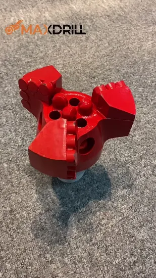 4" Stufentyp API 2 3/8" Reg Male Blade Drag Bit